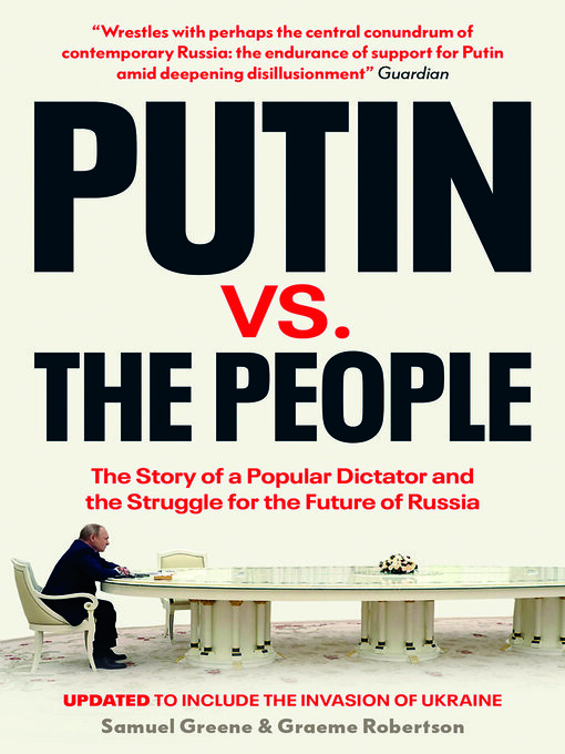 Title details for Putin vs. the People by Samuel A. Greene - Available